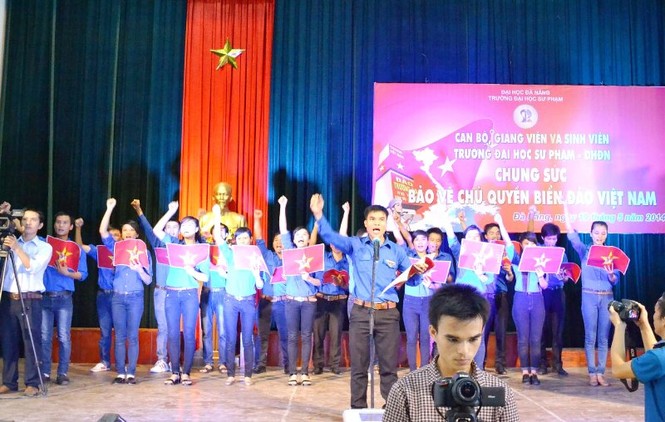 Sinh viên Đà Nẵng thiết thực hướng về Hoàng Sa - ảnh 9